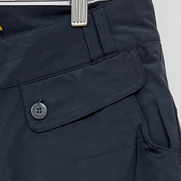 Lole Shorts Black Belt Loops Four Pockets Water Repellent Hiking Upf 50+ Summer - Picture 3 of 11
